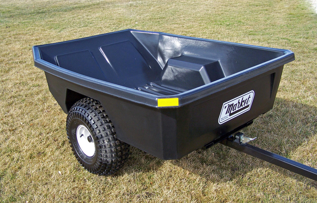 MARKET PLASTIC ATV DUMP CARTS